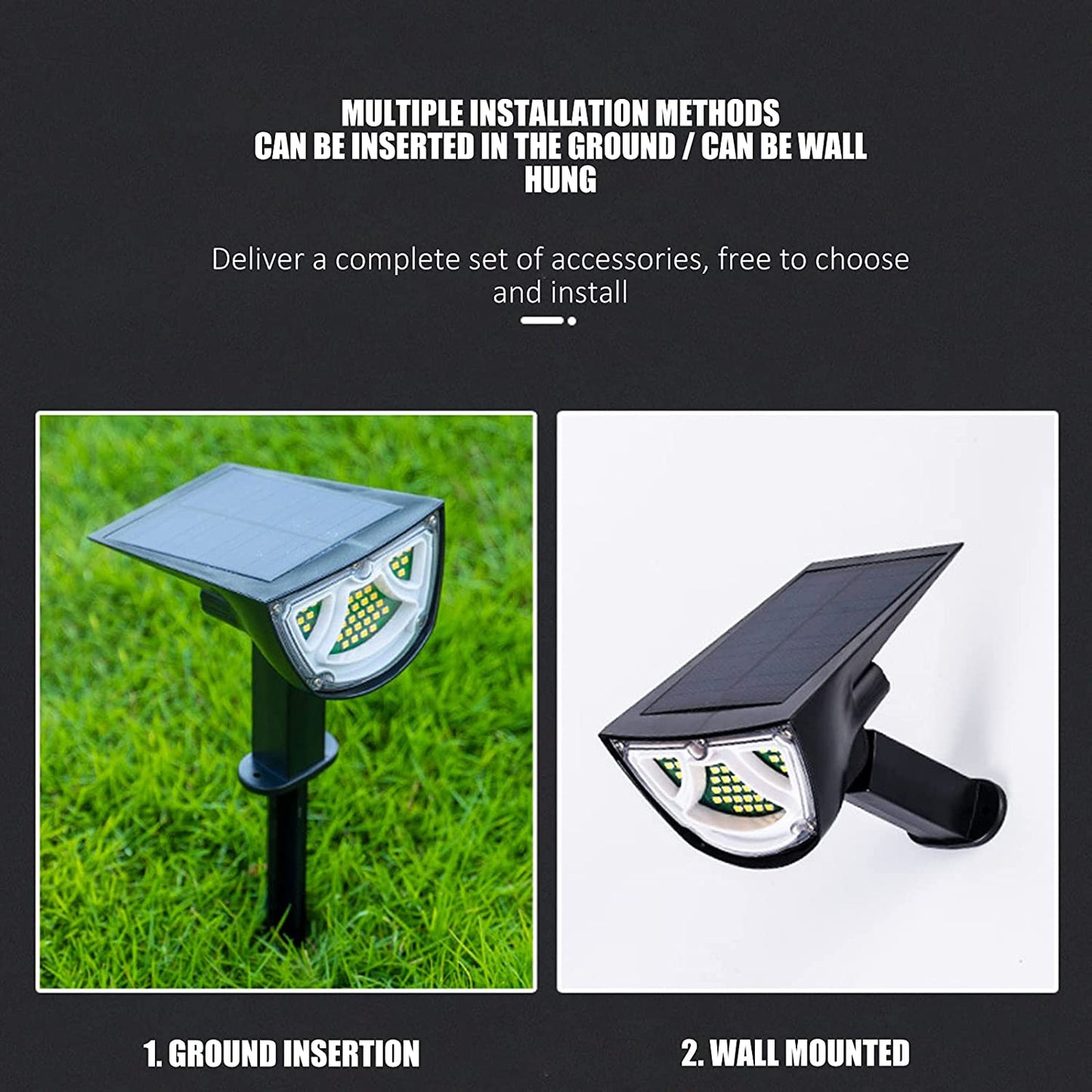 Adjustable Solar Light Garden Waterproof Lamp
