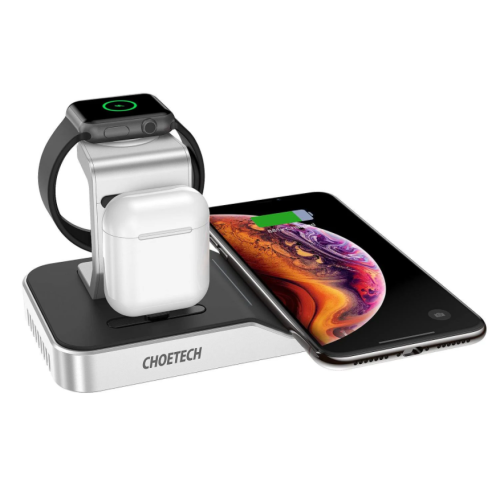 Apple Watch Charger Stand MFi Certified 4 in 1 Wireless Charging