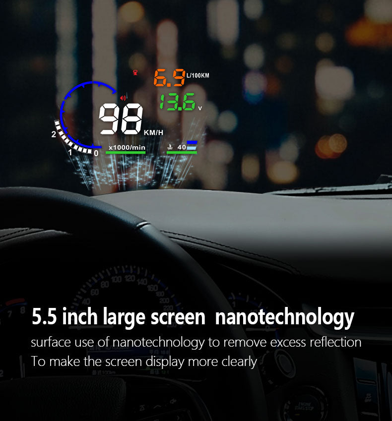 Car HUD Windscreen Projector For Jaguar S-Type Head Up Display