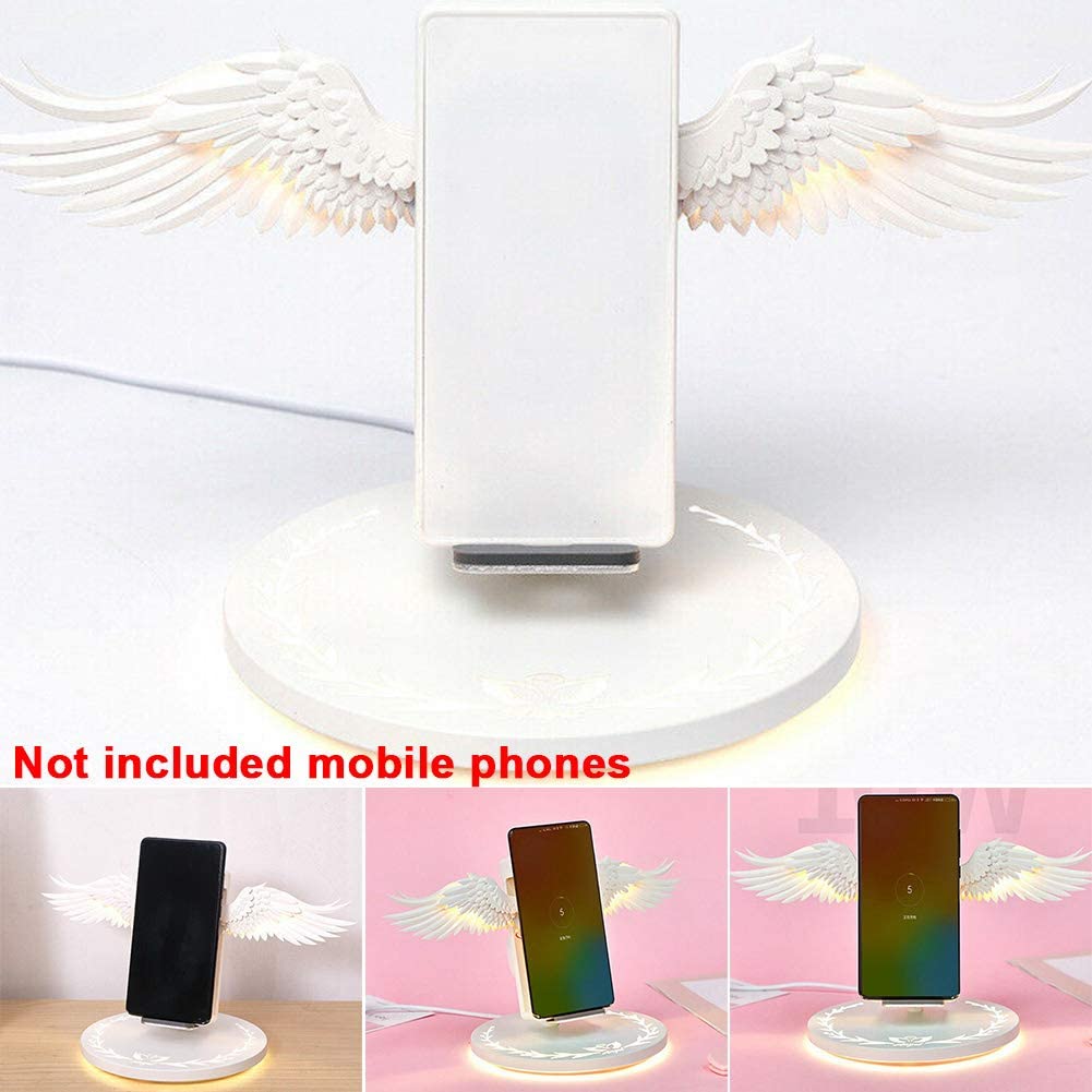 Qi Wireless Charger Angel Wings Fast Charger