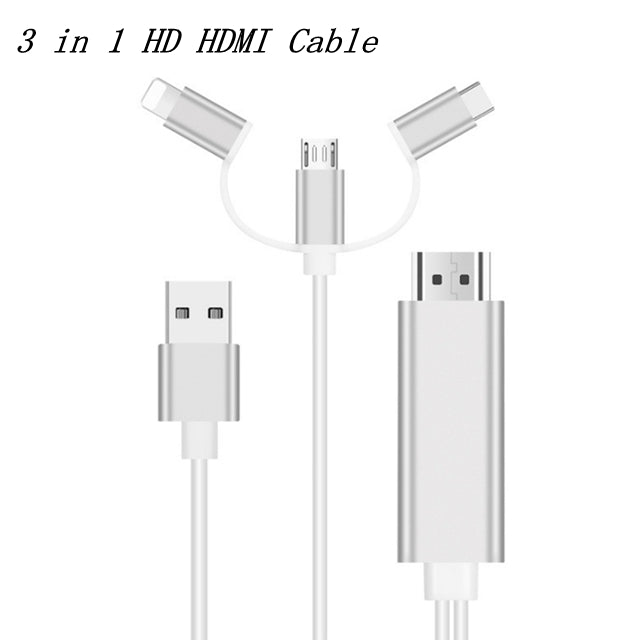 HDMI Cable for Apple mobile TV iPhone Android