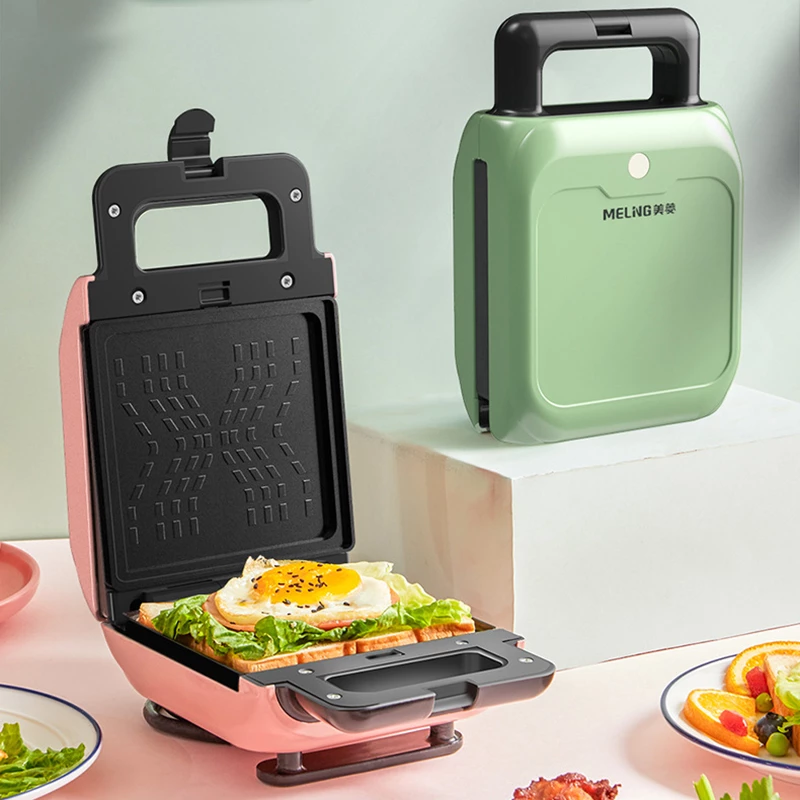 Electric Sandwich Maker Breakfast Machine Waffles BBQ Toaster