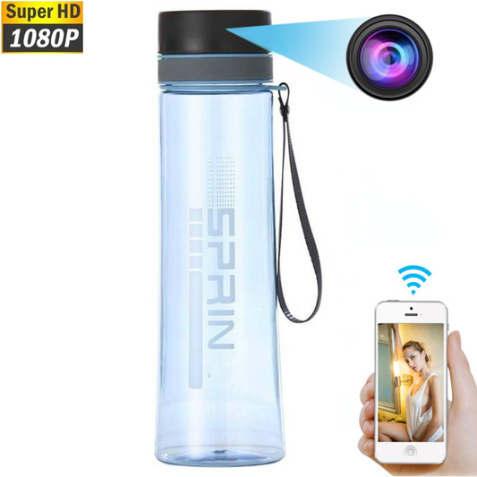 Water Cup Camera 1080P HD Camera with Wifi Water Bottle Camera