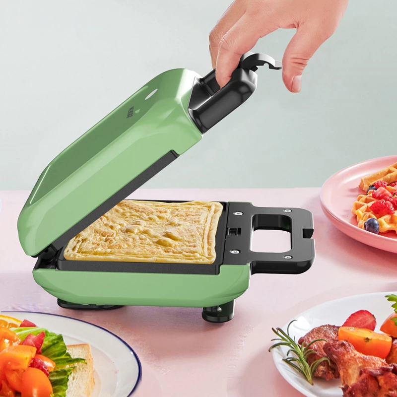 Electric Sandwich Maker Breakfast Machine Waffles BBQ Toaster