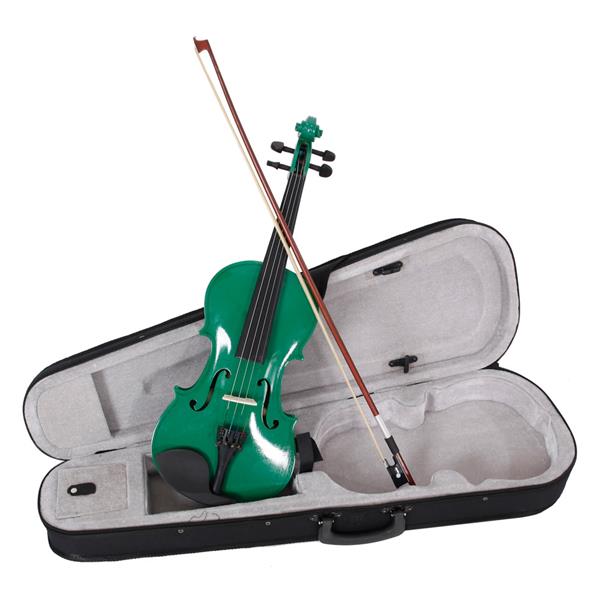 4/4 Acoustic Violin Case Bow Rosin