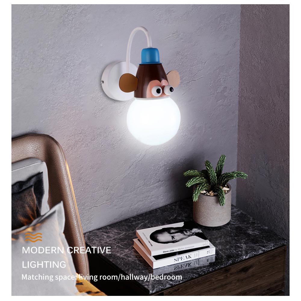 Monkey Wall Lamp Child Wall Lamp For Baby Room