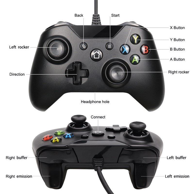 USB Wired Controller For Microsoft Xbox One