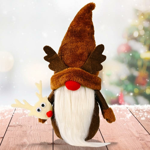 Christmas Gnome Santa Reindeer Snowman Plush Dolls