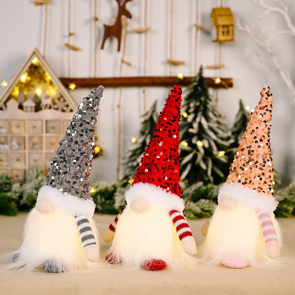 LED Light Christmas Gnome - pixibowstore