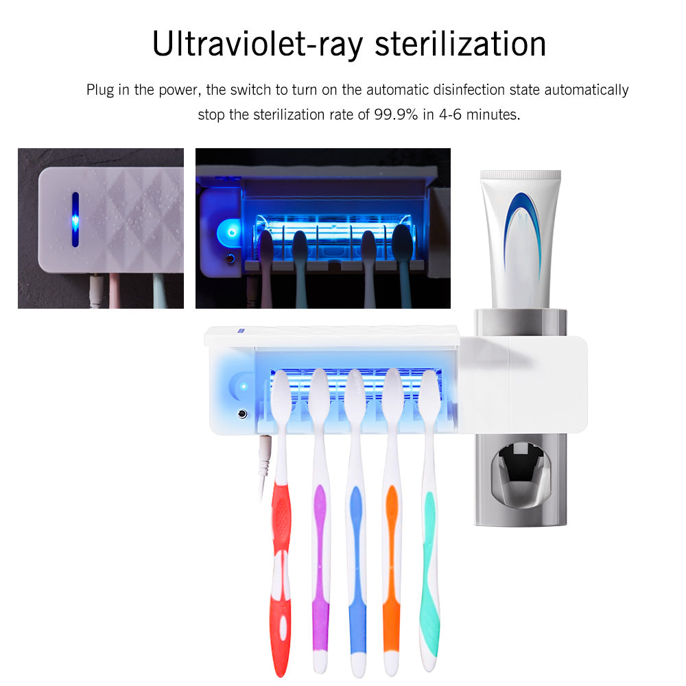 Anti-bacteria UV Automatic Toothbrush Sterilizer - pixibowstore