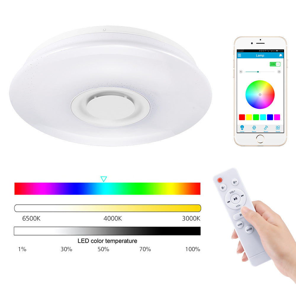 APP Remote control Smart Music LED ceiling Light