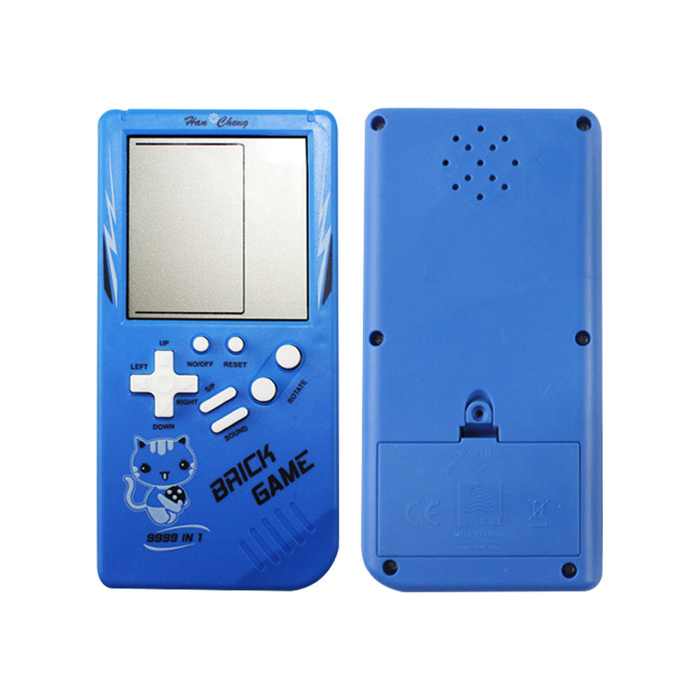 YELLOW Retro Childhood Tetris Handheld Game Player - pixibowstore