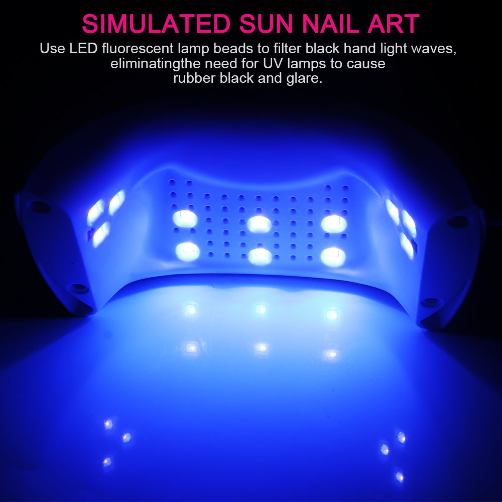 Automatic Sensing 36W LED Nail Polish Dryer Lamp - pixibowstore