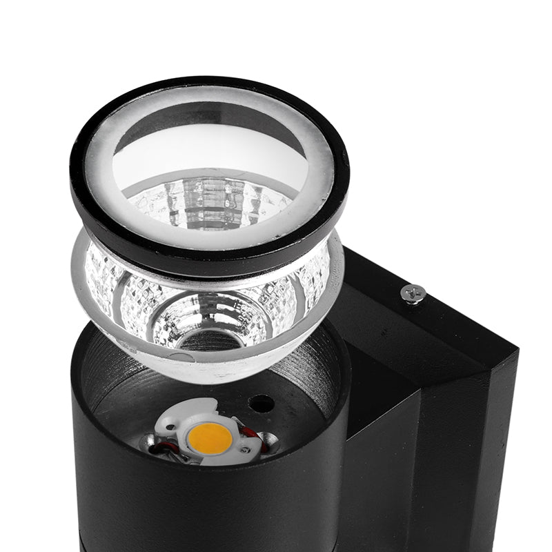 6W COB LED Wall Lamp Warm White Waterproof IP65 - pixibowstore