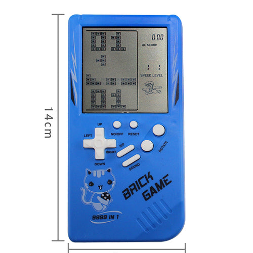 PINK Retro Childhood Tetris Handheld Game Player - pixibowstore