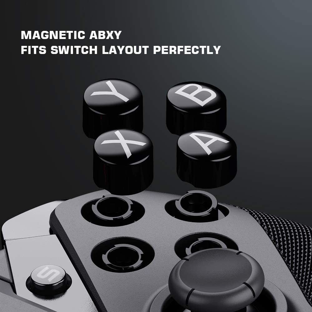 Bluetooth Wireless Game Controller with Magnetic ABXY Gamepad