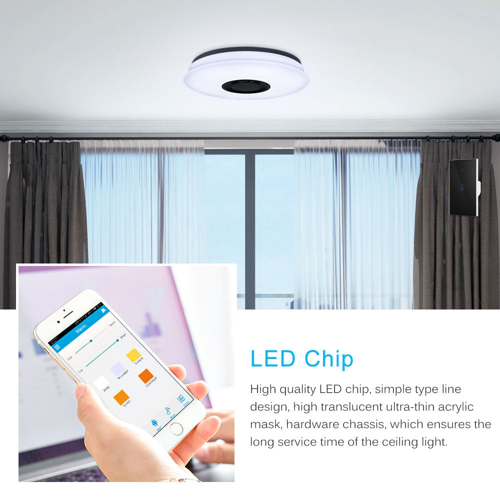 APP Remote control Smart Music LED ceiling Light